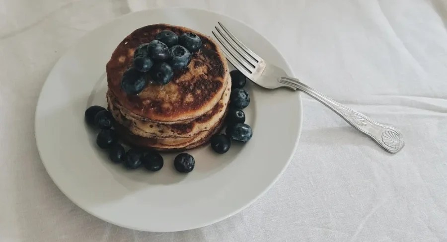 Banana Sourdough Pancakes