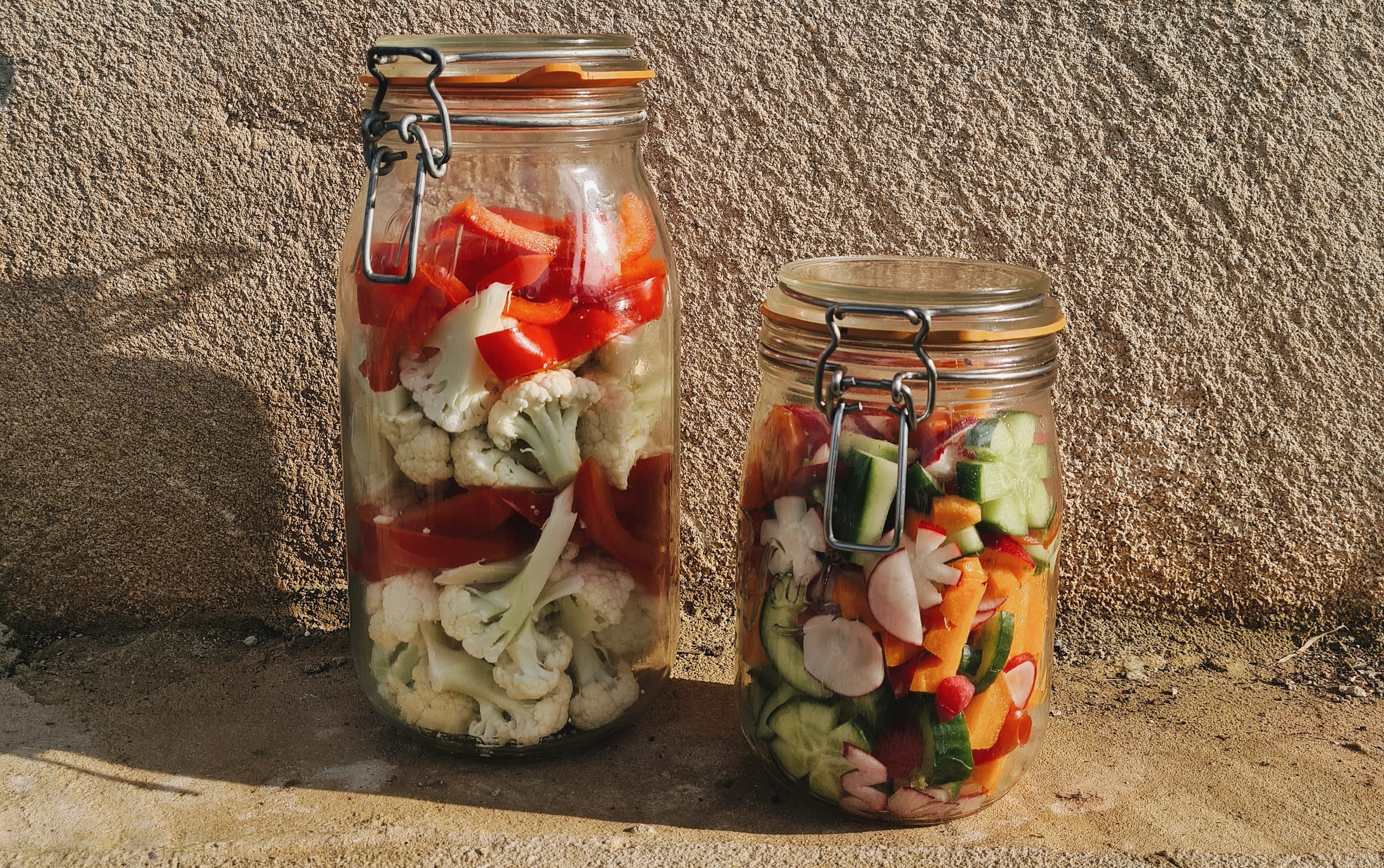 Lacto-fermented vegetables