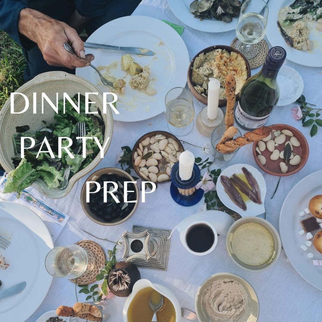 Dinner party prep playlist on spotify